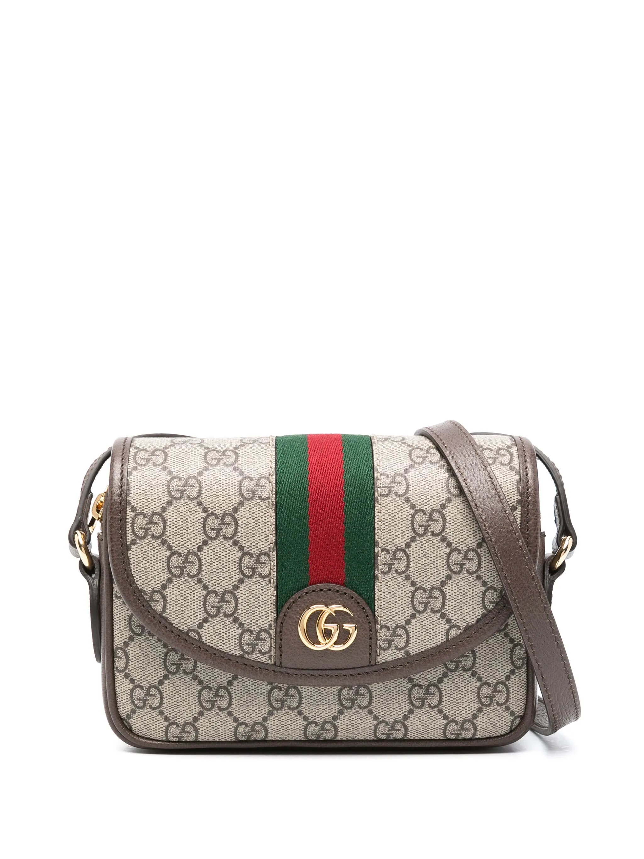 

Мини-сумка Ophidia GG Gucci, бежевый