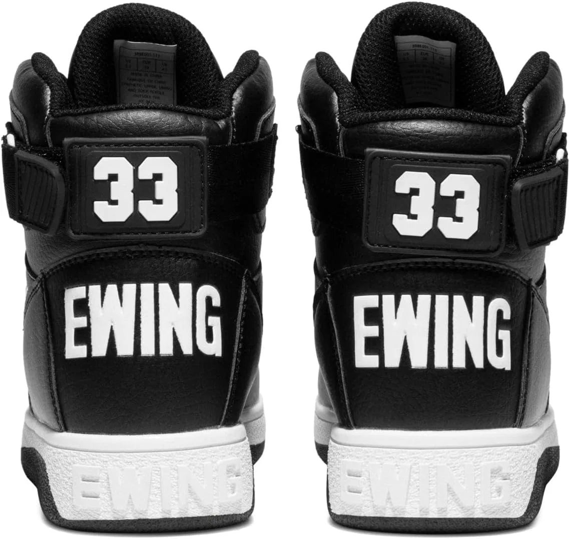 Кроссовки детские Ewing 33 HI Hybrid Black/White — фото 3