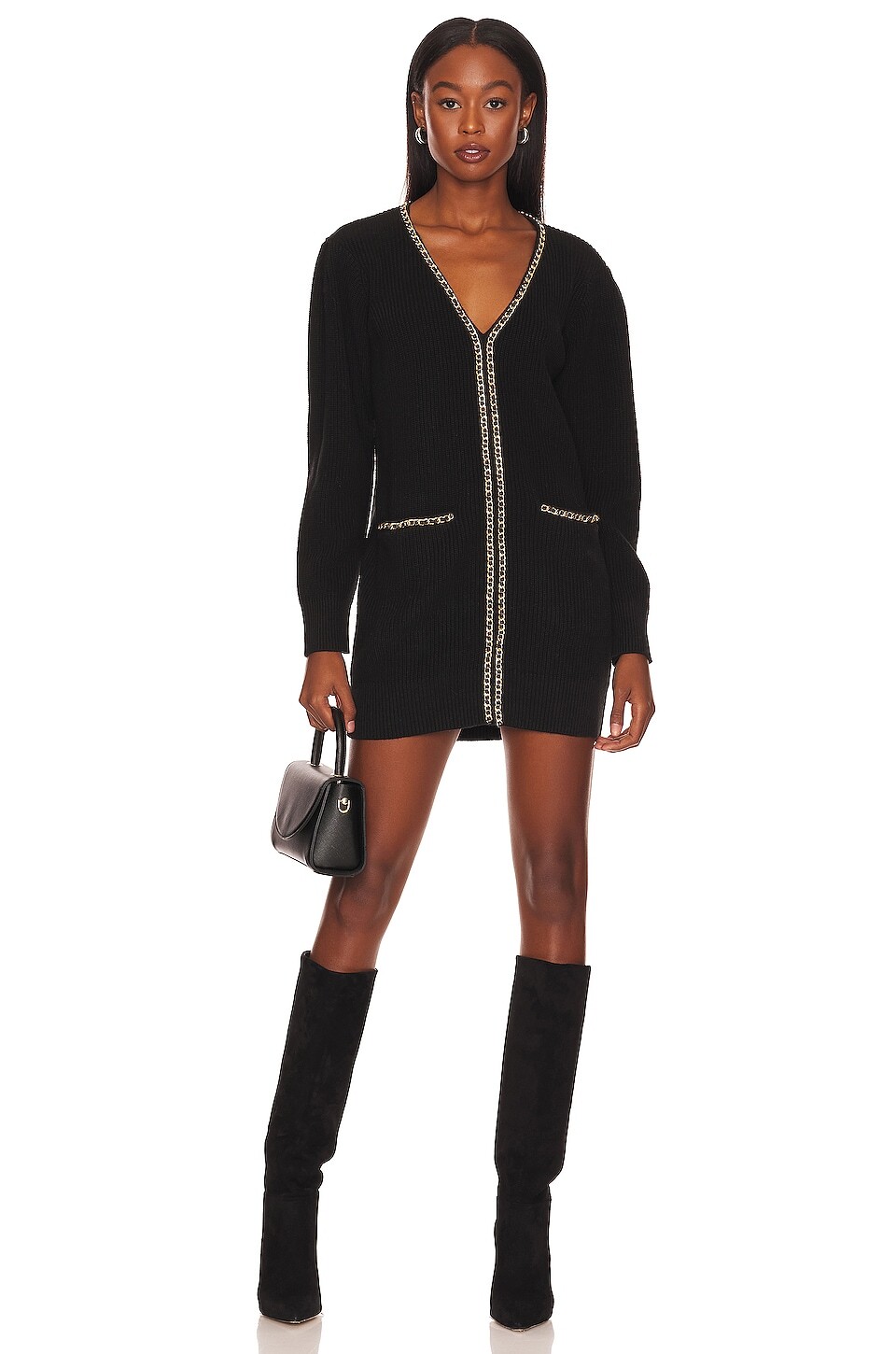 

Платье Lovers and Friends Norina Cardigan, черный