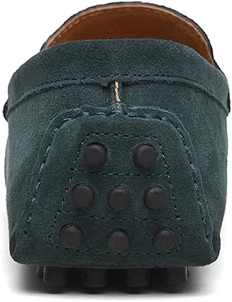 Мокасины ANUFER Loafers, зеленый — фото 4