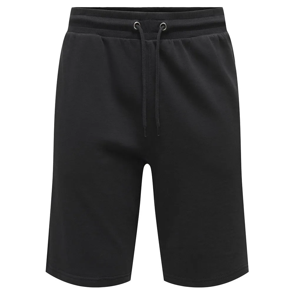 

Шорты Only & Sons Neil sweat shorts, черный