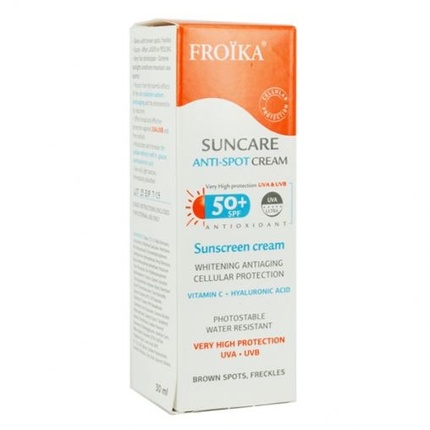 

Солнцезащитный крем против пигментных пятен Spf50 30 мл Froika