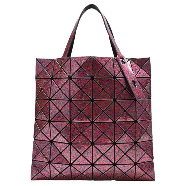 

ISSEY MIYAKE Женская красная сумка через плечо из ПВХ