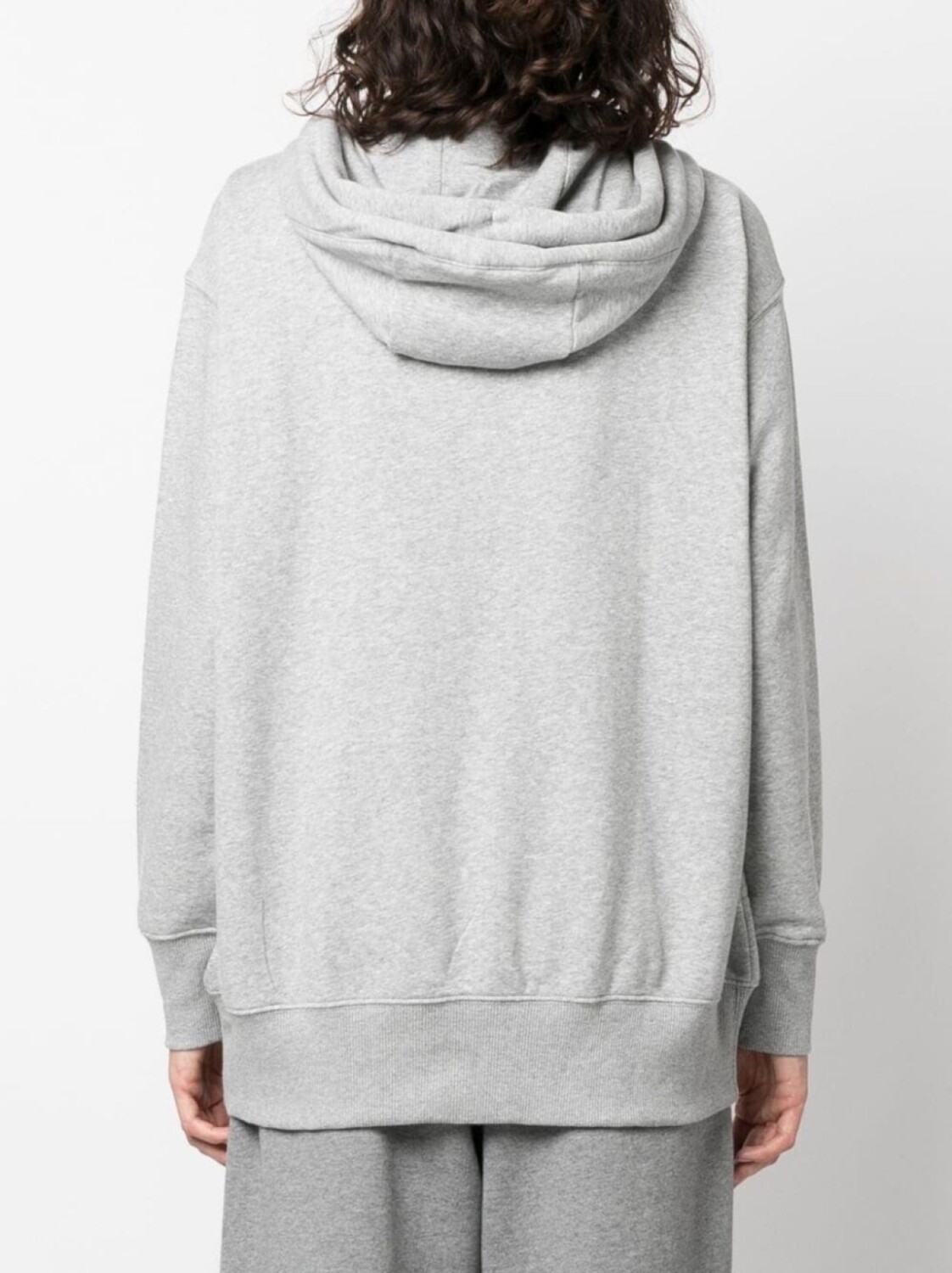 Nike худи Phoenix с вышитым логотипом, серый — фото 4