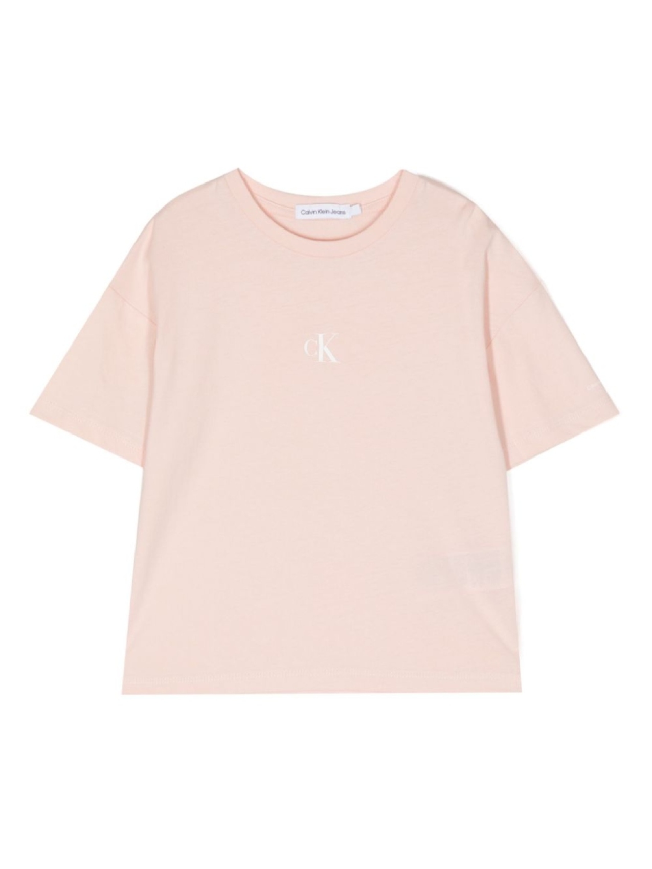 

Футболка с логотипом CK Calvin Klein Kids, розовый