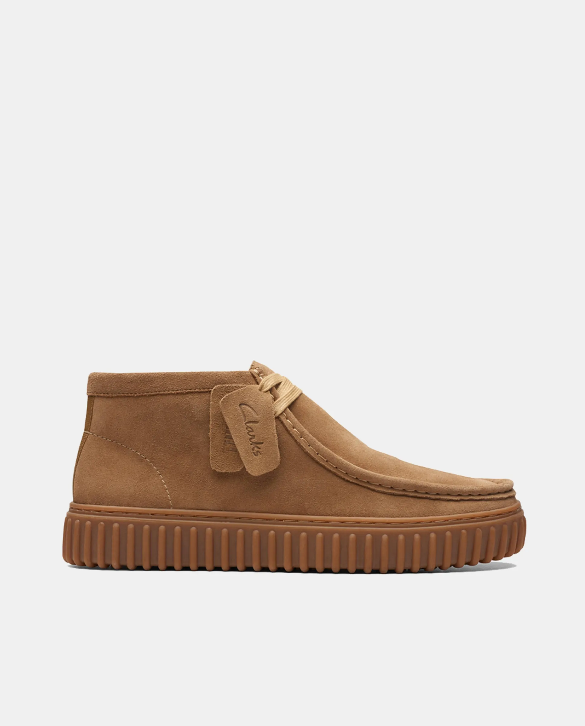 

Мужские замшевые ботинки на подошве TR Clarks, бежевый