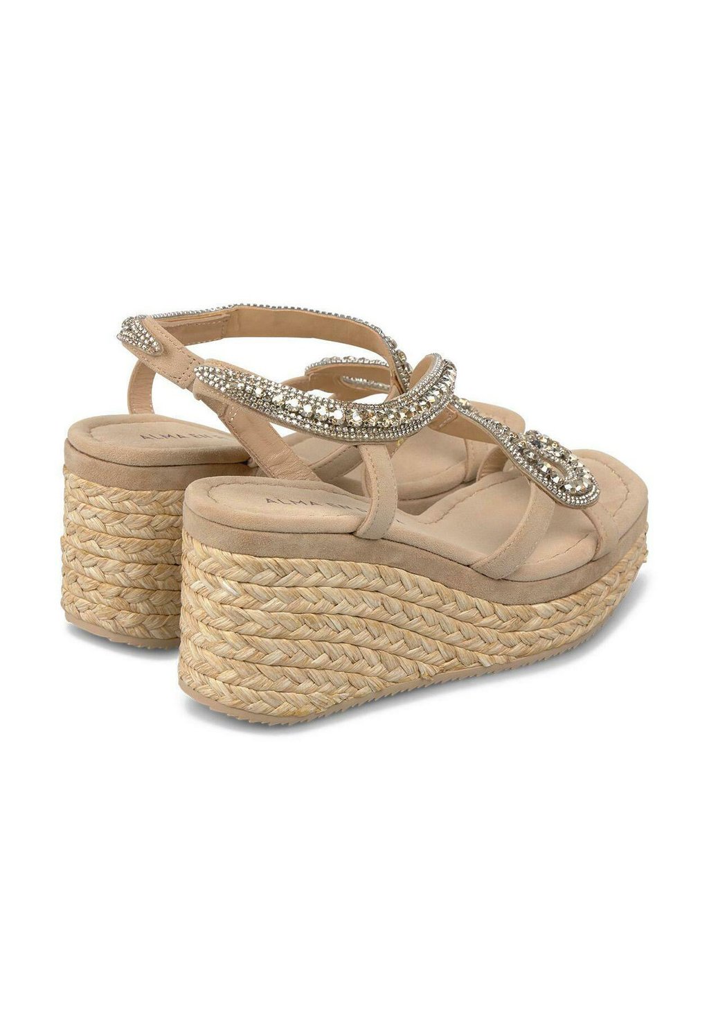 Босоножки на танкетке Espadrilles Alma en Pena, светло-коричневый — фото 4