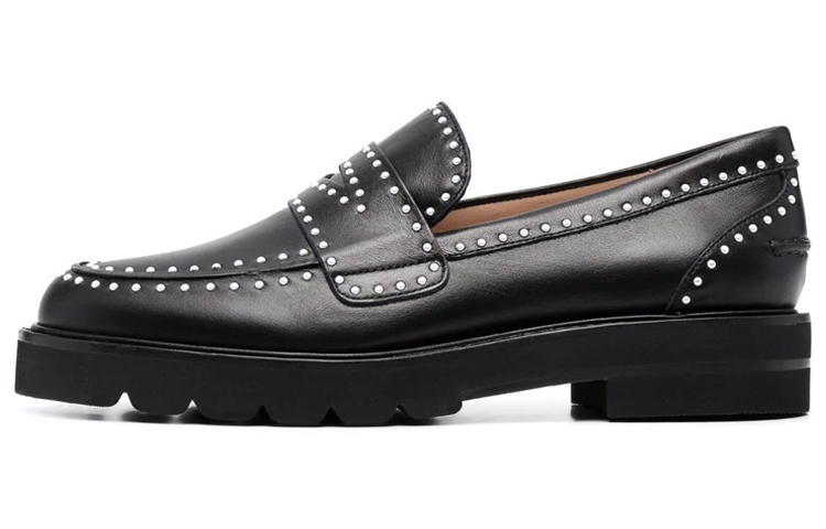 Лоферы Parker с жемчужной отделкой Stuart Weitzman, Original Shoe Box Not Included