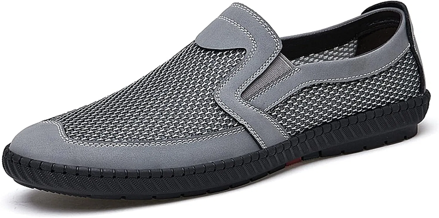 Лоферы дышащие Mens, Grey