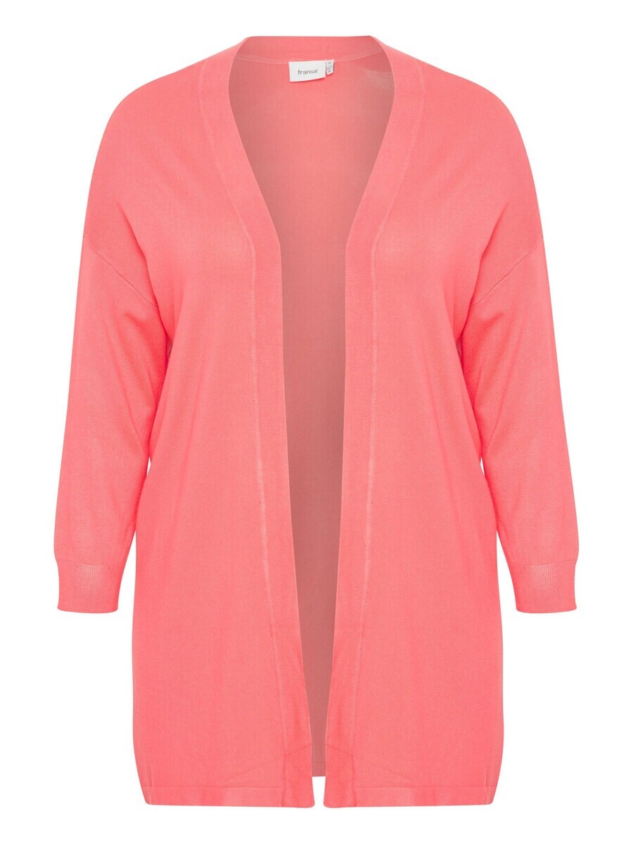 

Вязаный кардиган Fransa Curve Knit Cardigan Blume, цвет coral