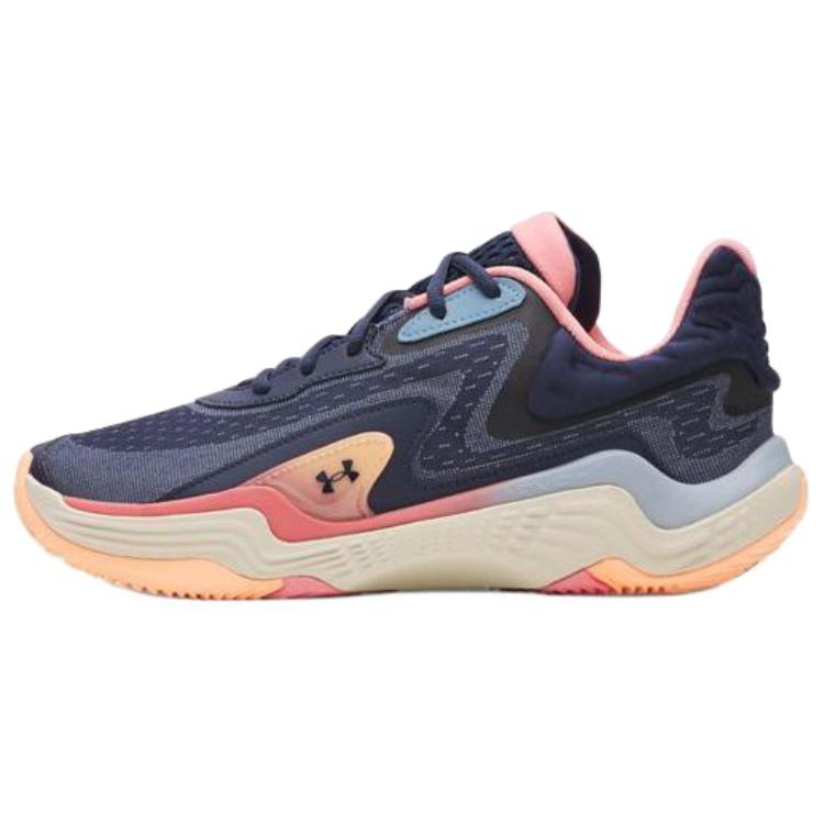

Under Armour Баскетбольные кроссовки Spawn 7 Breathable Low Top, мужские, синие