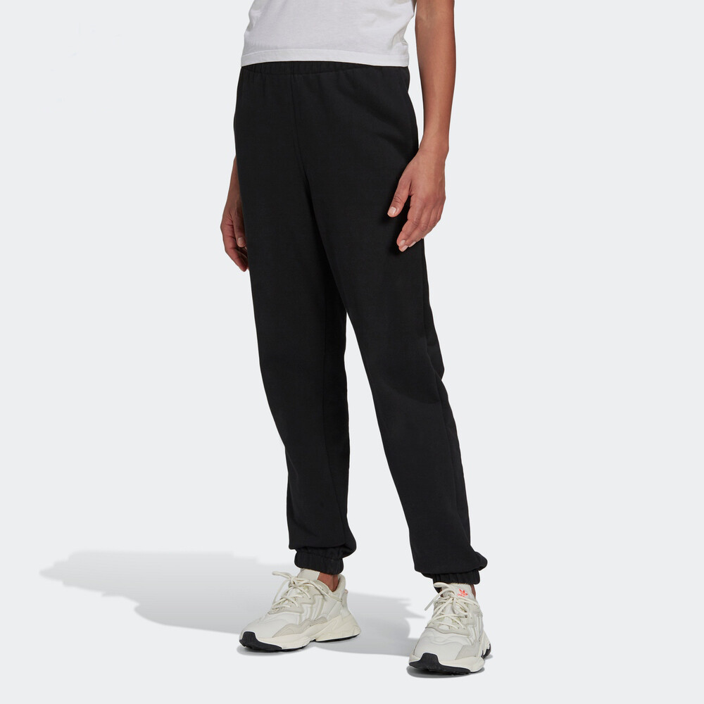 Женские трикотажные спортивные штаны ADICOLOR черного цвета Adidas Originals — фото 2