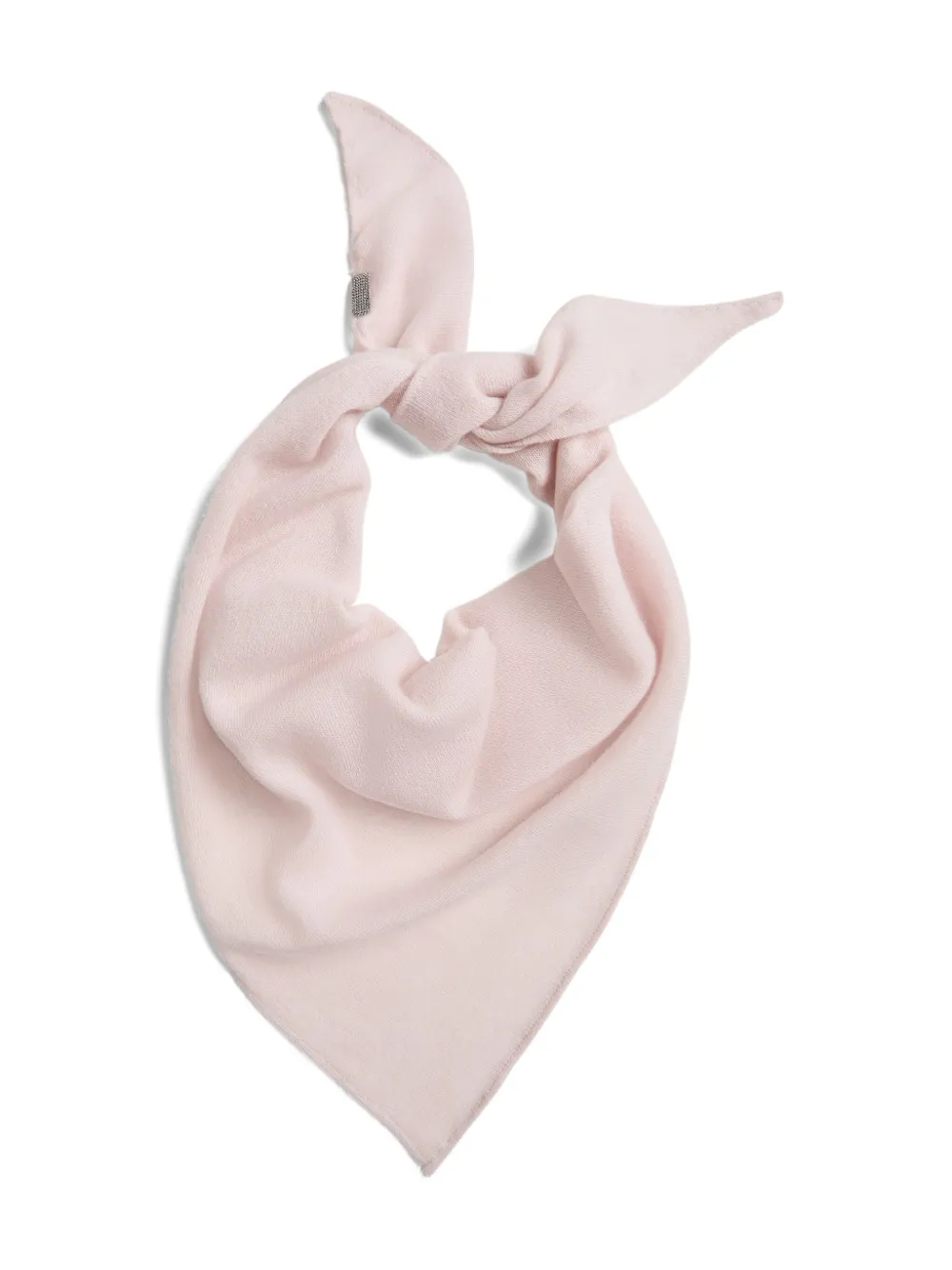 

Декорированный кашемировый шарф Brunello Cucinelli Kids, розовый