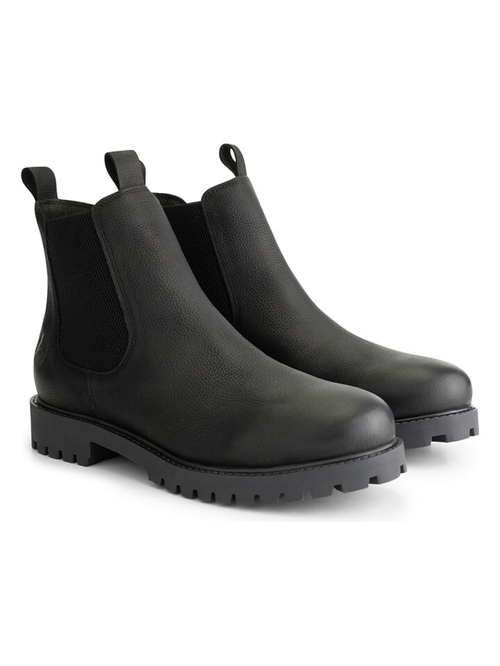

Ботинки челси TRAVELIN' Leder Chelsea Risor, черный