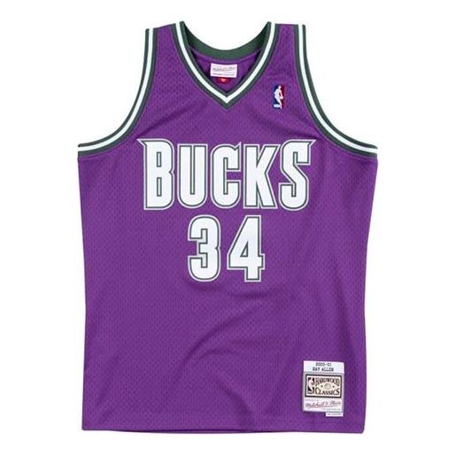 

Баскетбольное джерси Mitchell & Ness NBA Swingman Jersey 'Milwaukee Bucks - Ray Allen 2000-01'