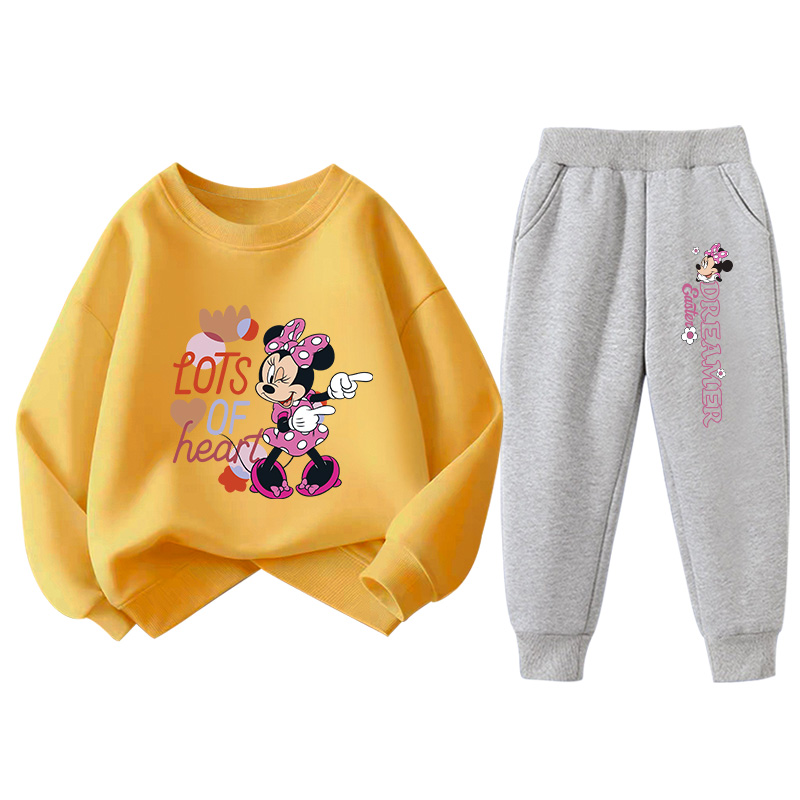 

Повседневная спортивная одежда для детей 3-7 лет Disney, серый