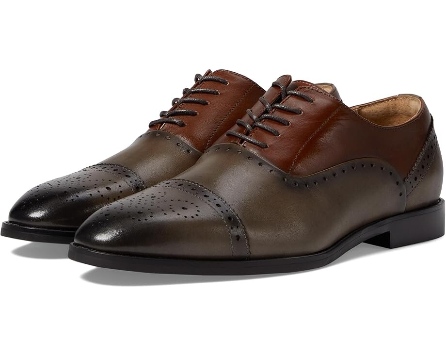 

Оксфорды Stacy Adams Reynolds Cap Toe Lace-Up, цвет Gray Multi