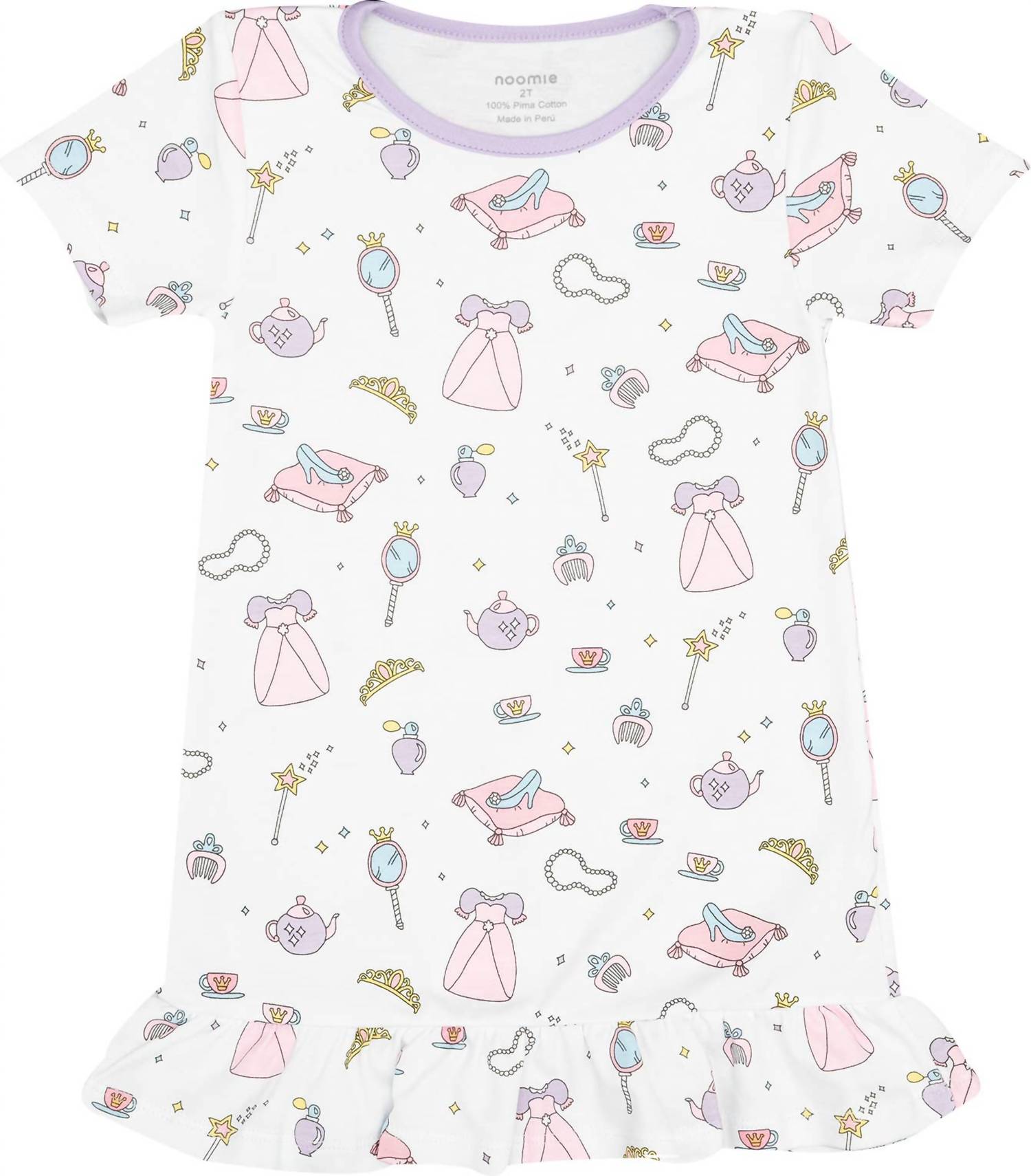 

Платье с коротким рукавом в стиле принцессы Baby Noomie, цвет princess