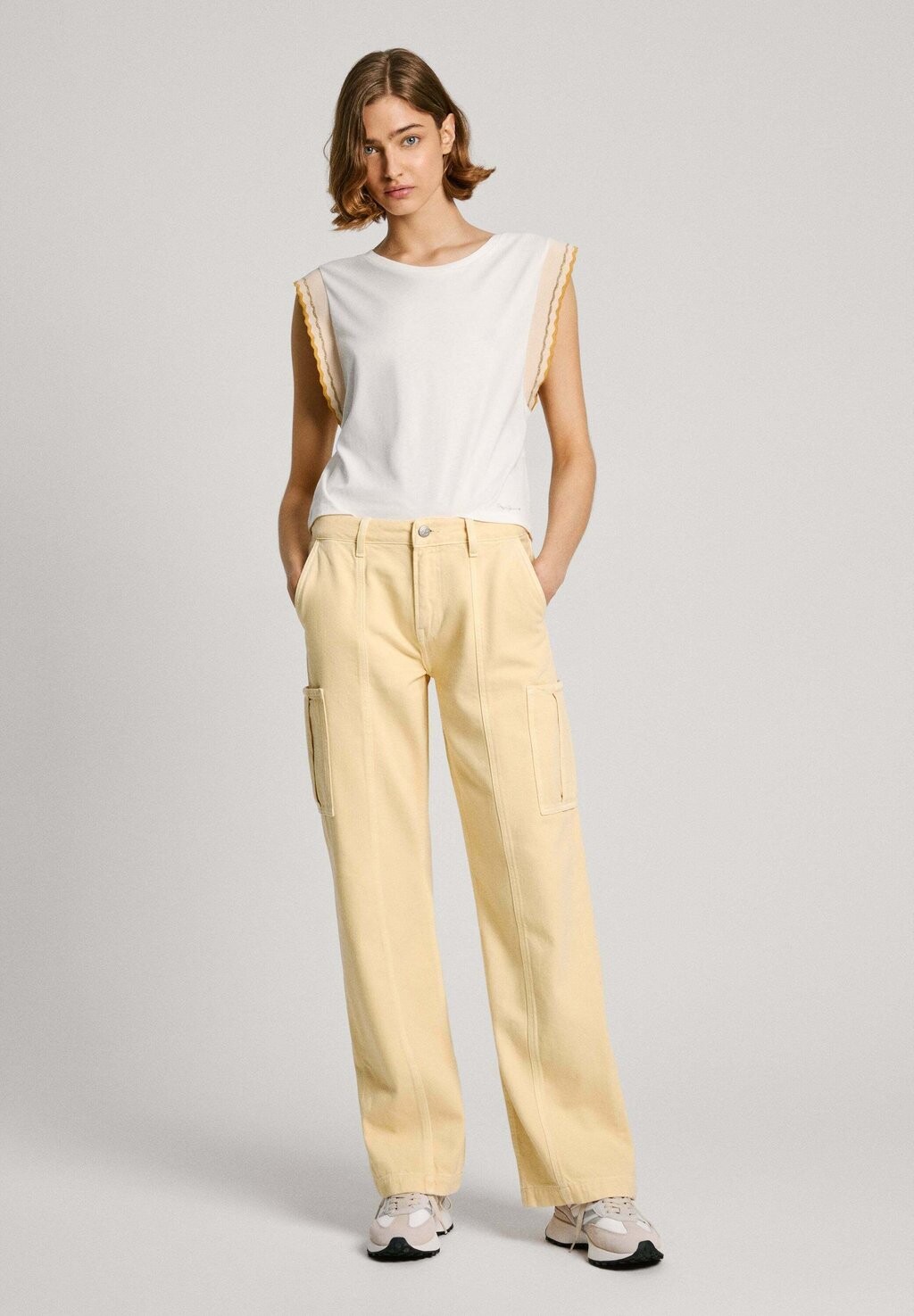 

Джинсы прямого кроя STRAIGHT LEG Pepe Jeans, желтый