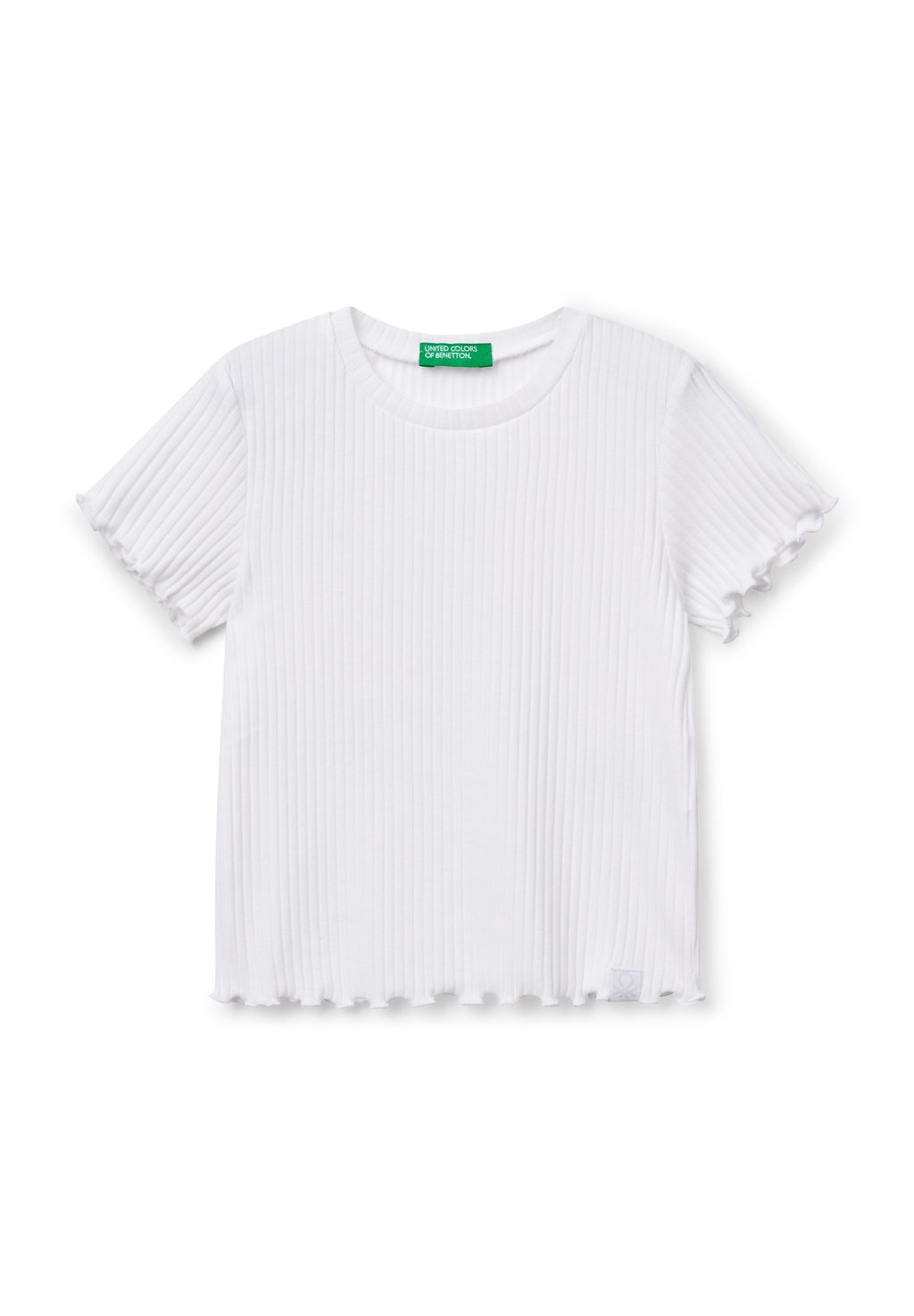 

Футболка с принтом SHORT SLEEVE United Colors of Benetton, белый