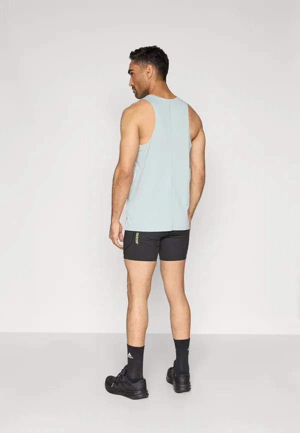 Тайтсы беговые Adidas Performance Adizero short running, черный — фото 3