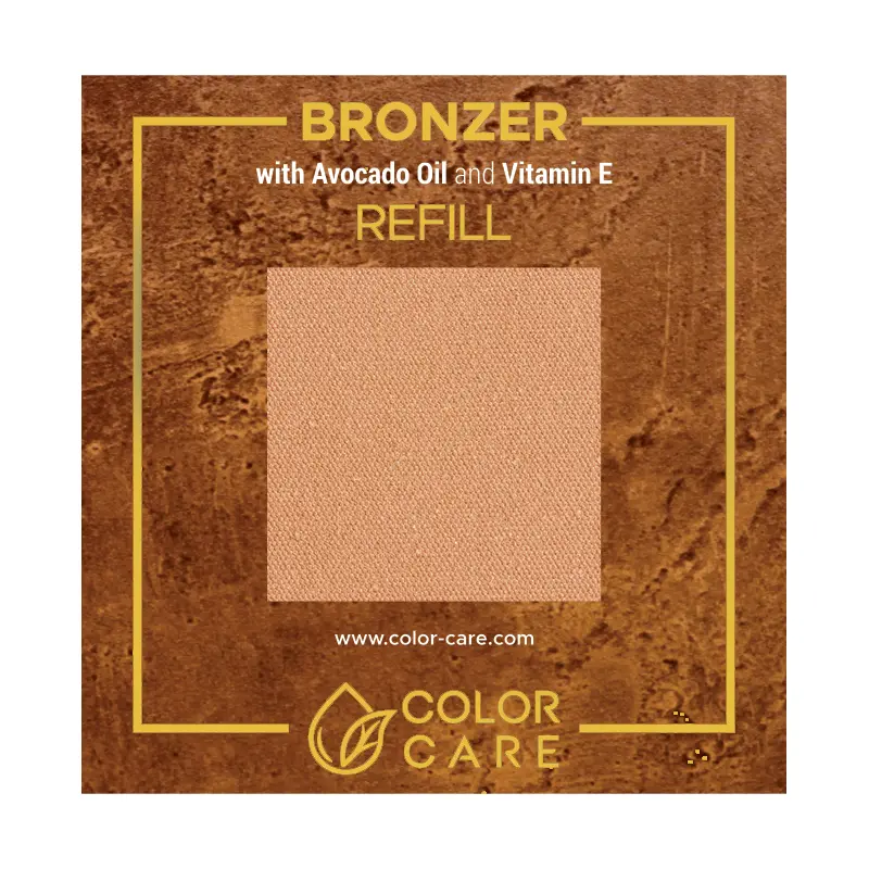 

Веганский жемчужный бронзатор - сменный блок - Color Care Golden, 8 гр