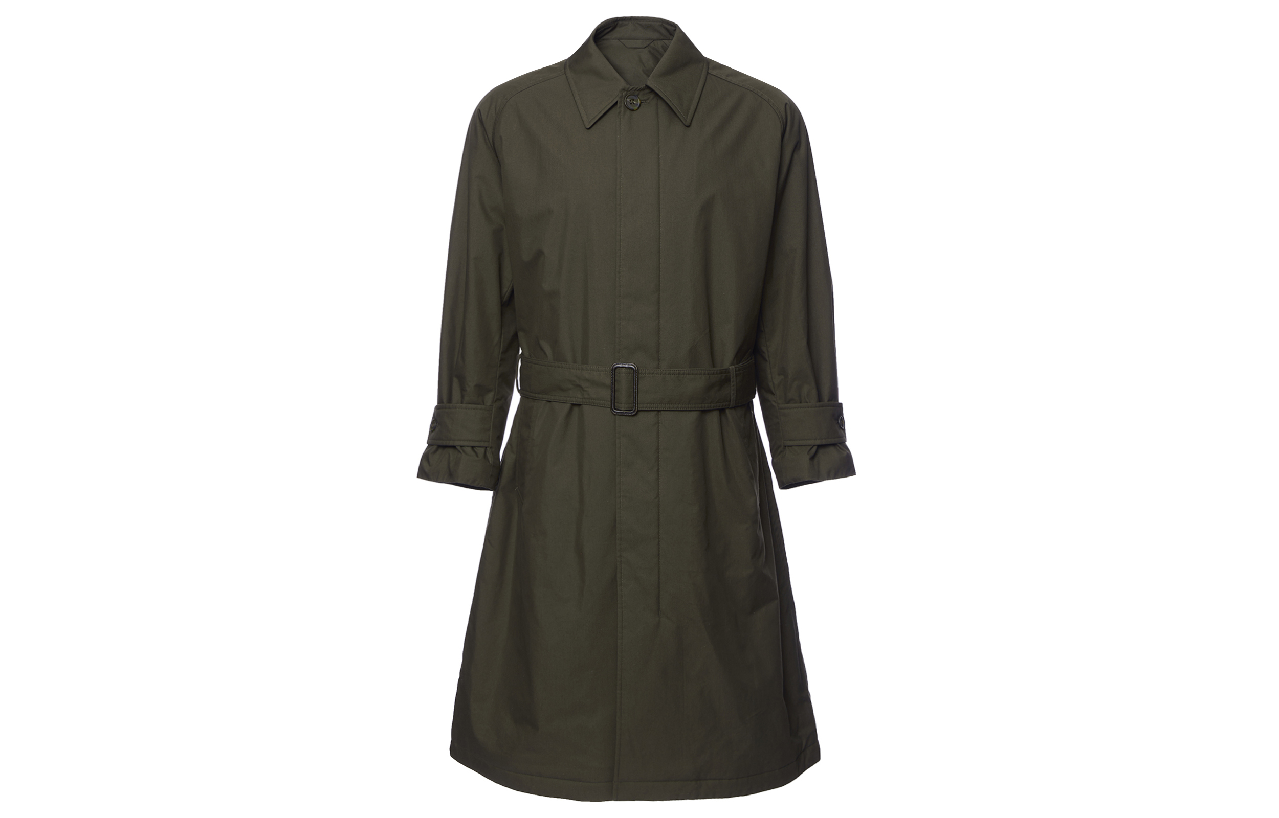 

UNIQLO Тренчкот серии U FW23, цвет унисекс, темно-оливковый, Зеленый, UNIQLO Тренчкот серии U FW23, цвет унисекс, темно-оливковый