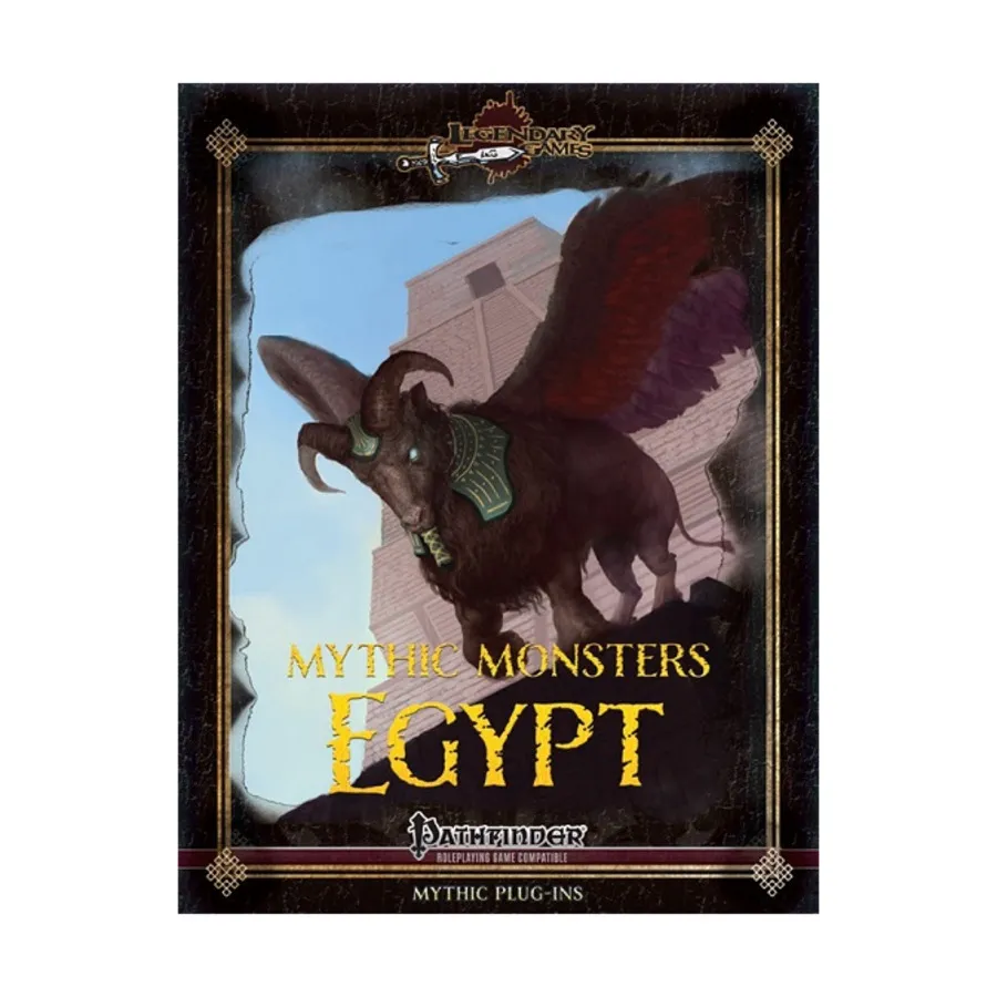 

Mythic Monsters #34 - Egypt, Pathfinder 1st Edition - Mythic Monsters (Legendary Games), мягкая обложка