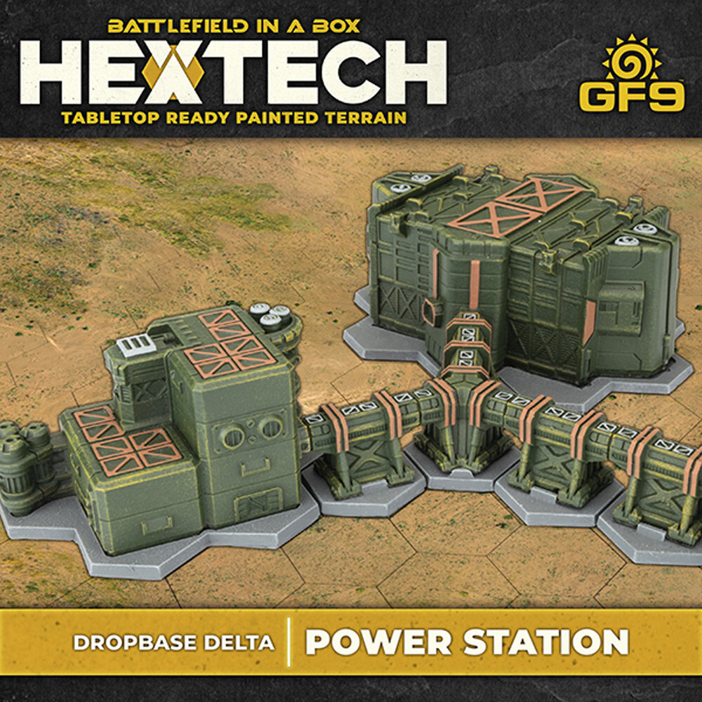 

Миниатюра Gale Force 9 HexTech: Dropbase Delta - Power Station