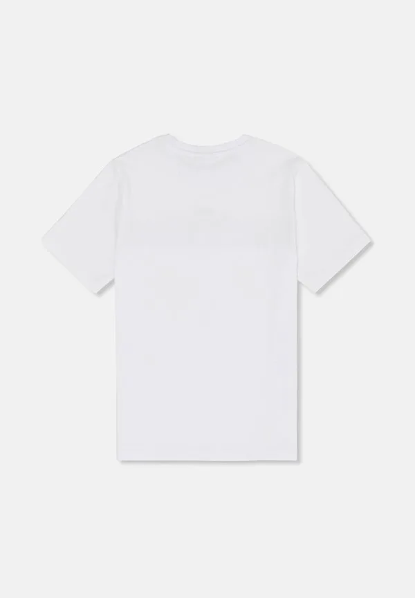 Одежда для кур, обычная футболка с принтом на ленте. Fila, Bright White — фото 2