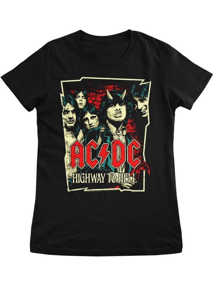 

Футболка Highway To Hell Girly Tee AC/DC, черный