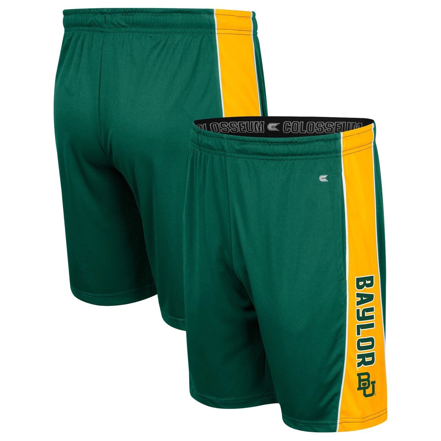 

Мужские зеленые шорты с вставками Baylor Bears Colosseum