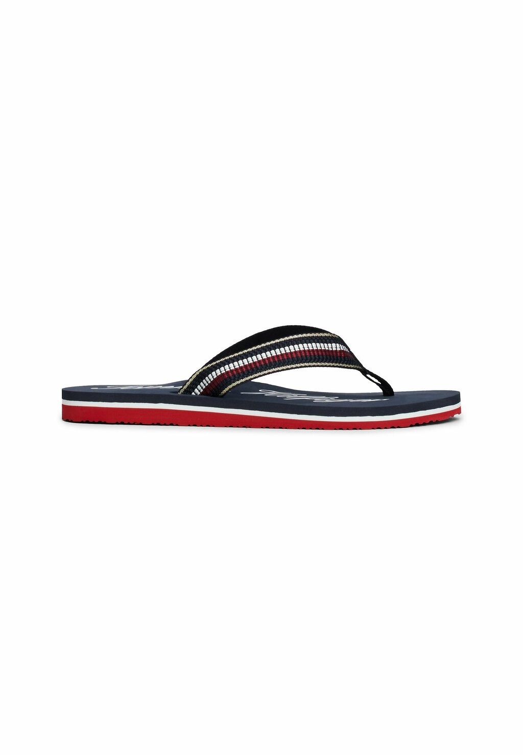 

Сандалии с Т-образной застежкой SIGNATURE TAPE Tommy Hilfiger, темно-синий