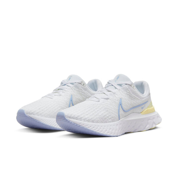 Кроссовки react infinity run flyknit 3 Nike, белый — фото 3