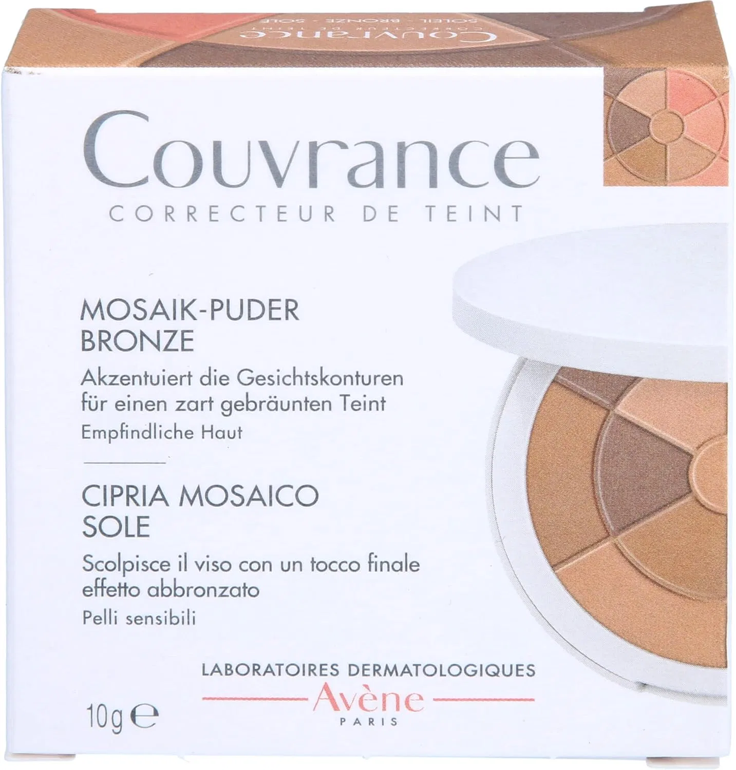 Мозаичная бронзирующая пудра «Couvrance» от Avène Avene