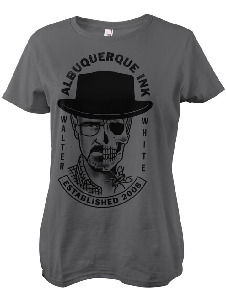 

Футболка Albuquerque Ink Girly Tee Breaking Bad, серый