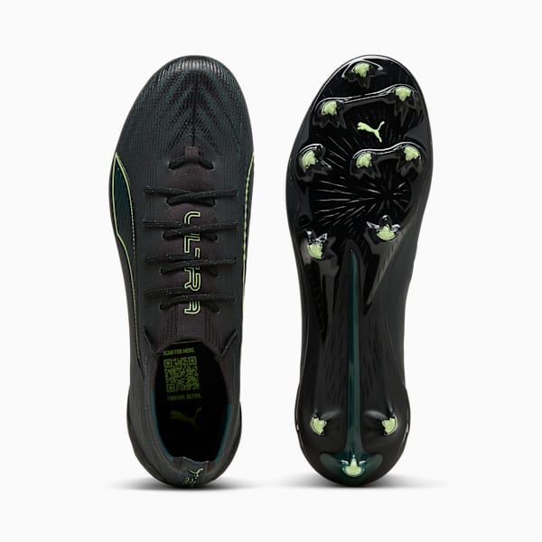 Бутсы для игры в футбол на твердом грунте для мужчин Ultra 6 Ultimate Puma, черный — фото 4