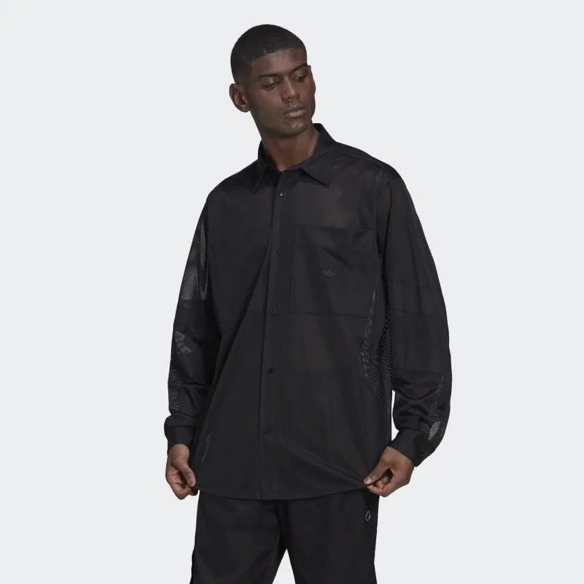 Мужская рубашка adidas Originals Black — фото 2