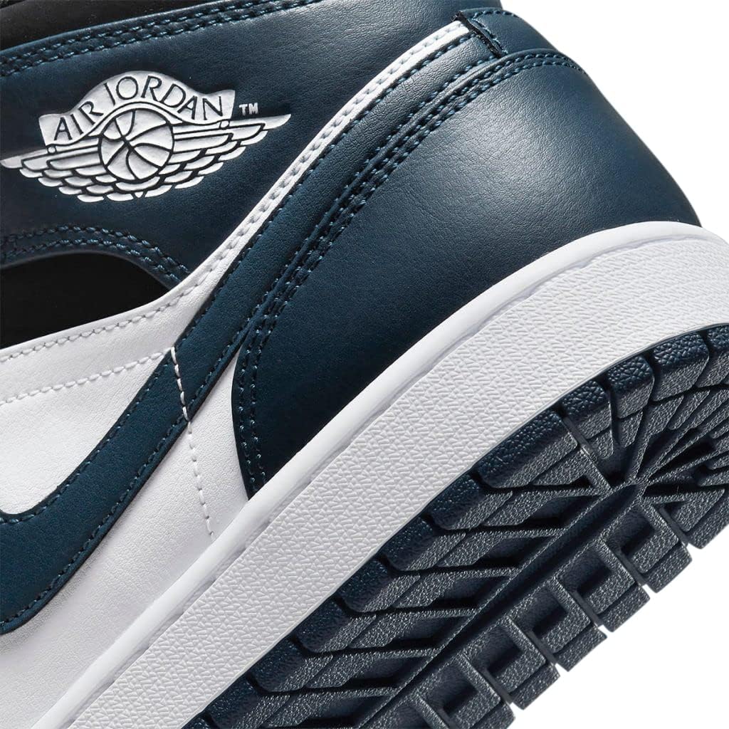 Кроссовки Jordan Air 1 Mid унисекс для взрослых, зеленый — фото 2