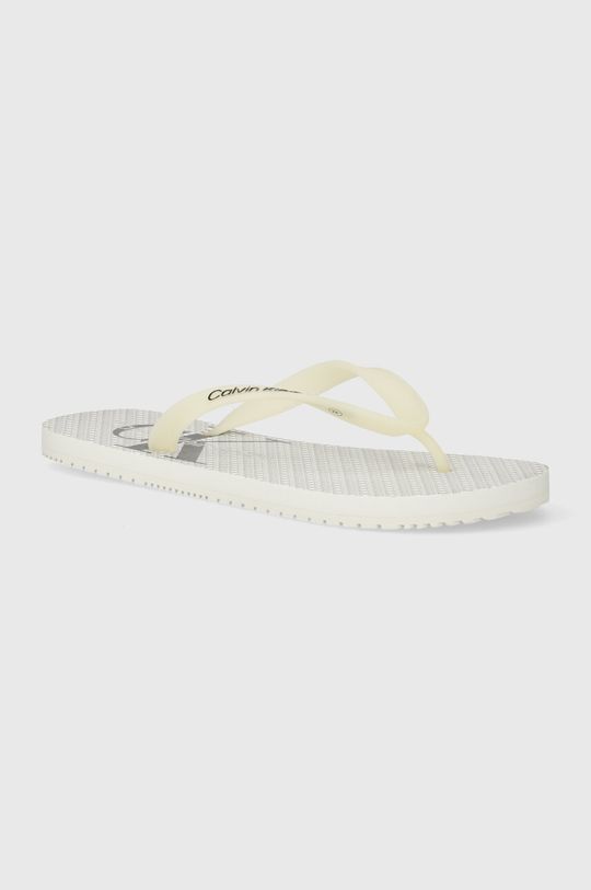 

Шлепанцы Beach Sandal Glossy Calvin Klein Jeans, белый