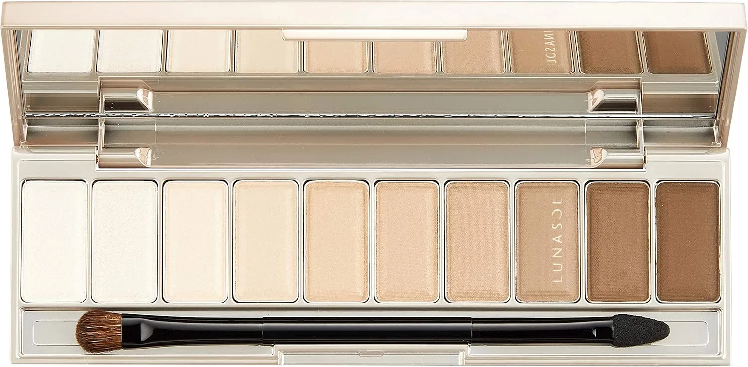 Тени для век Lunasol The Beige Eyes 01 Neutral Beige — фото 4