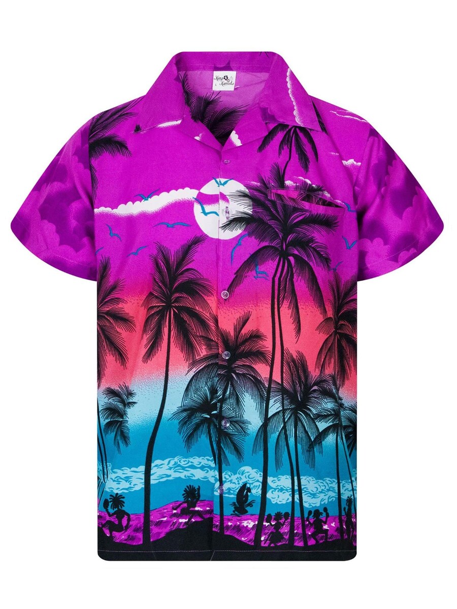 

Рубашка King Kameha Beach, фиолетовый