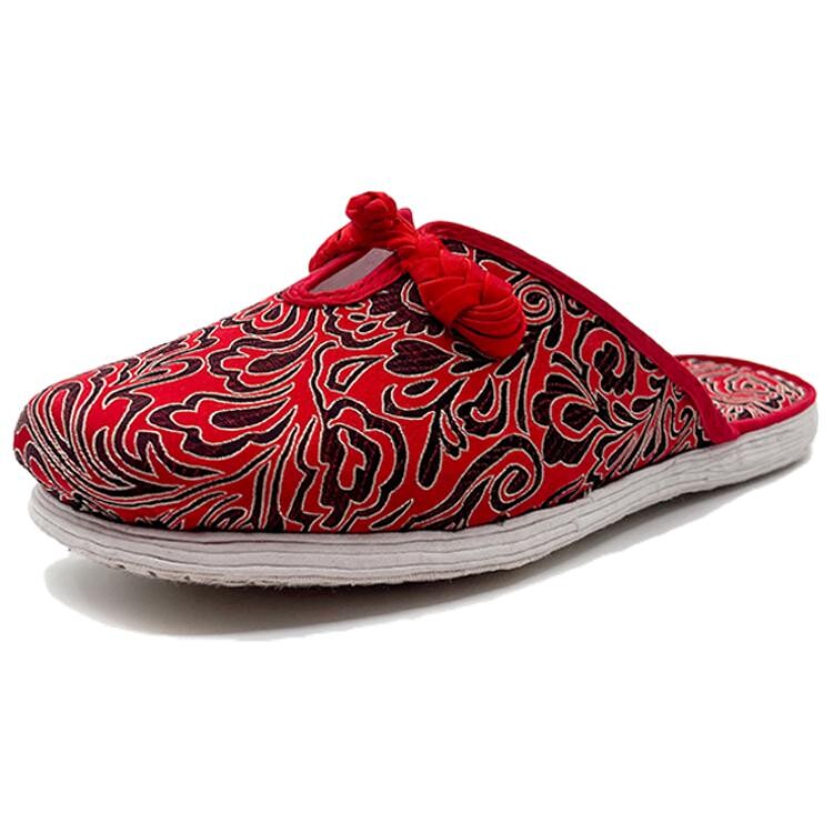 

Мюли женские с закрытым носком женские Neiliansheng, красный