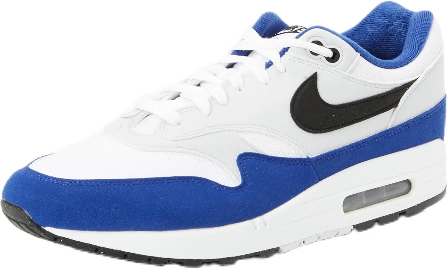 Мужские кроссовки NIKE Air Max 1 Essential, белый/черный/синий