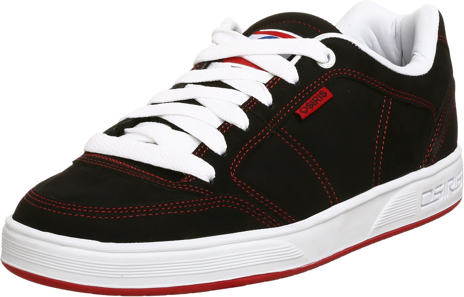 

Кроссовки Osiris Men's Merk Rider Revolt, белый/черный/красный