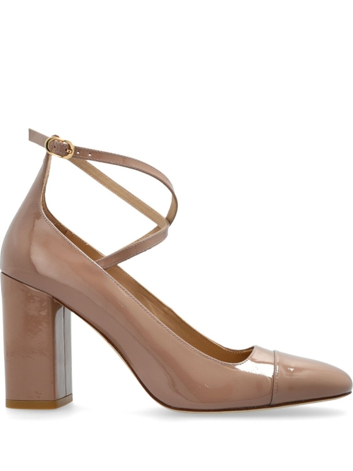 Stuart Weitzman туфли Eden 85, нейтральный цвет