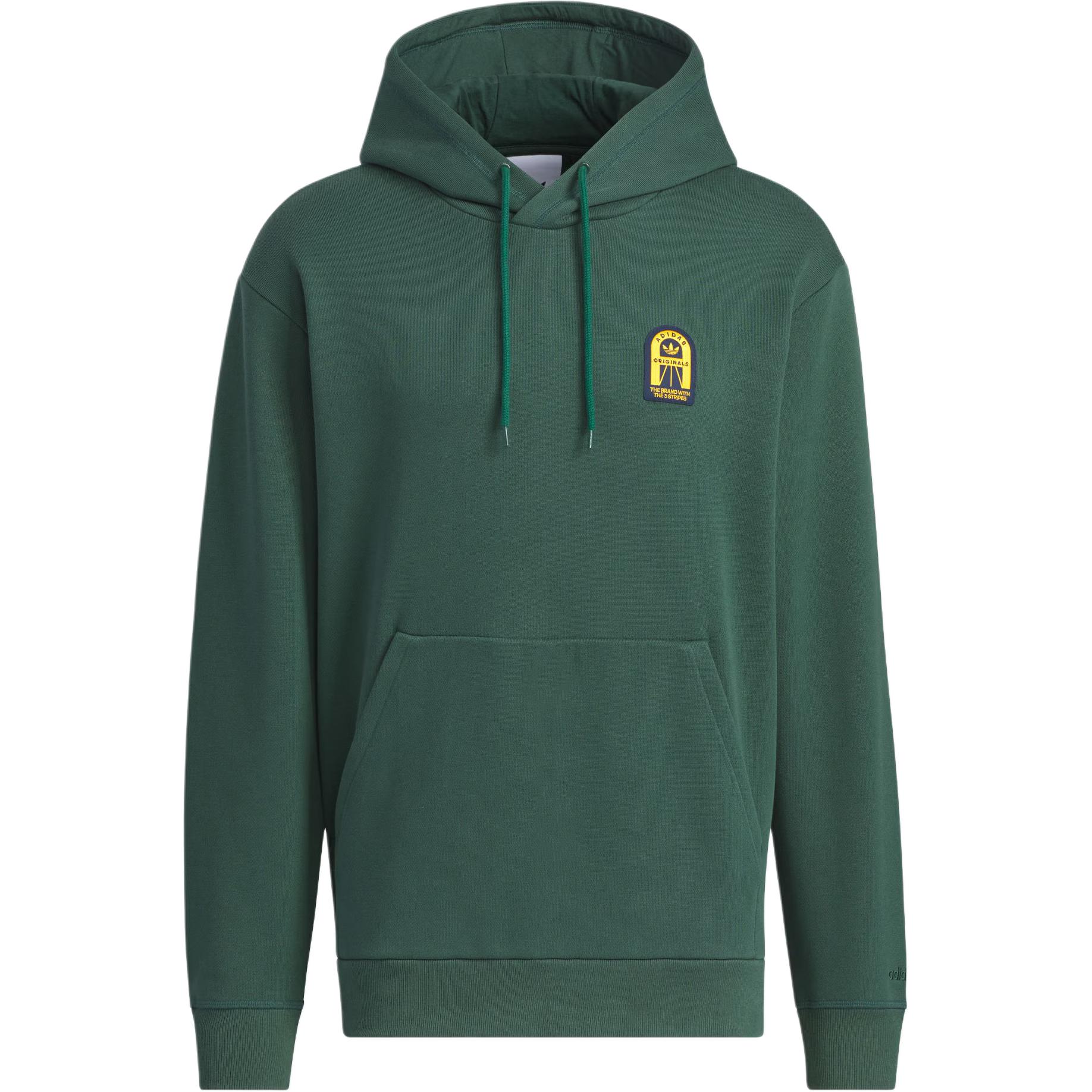Adidas Originals Графический худи Толстовка Men's Mineral Green — фото 3
