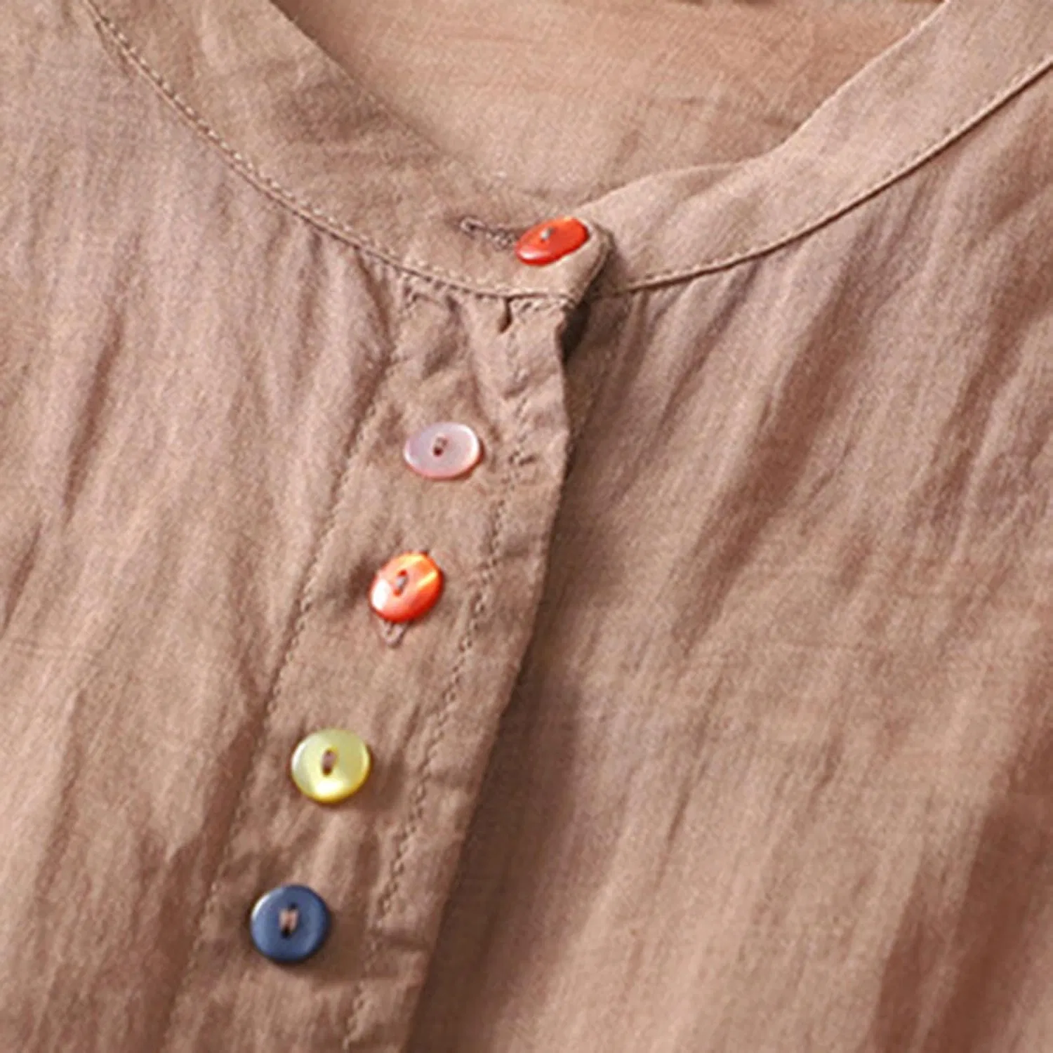 Блуза, длинный рукав Button-Down, розовый — фото 2
