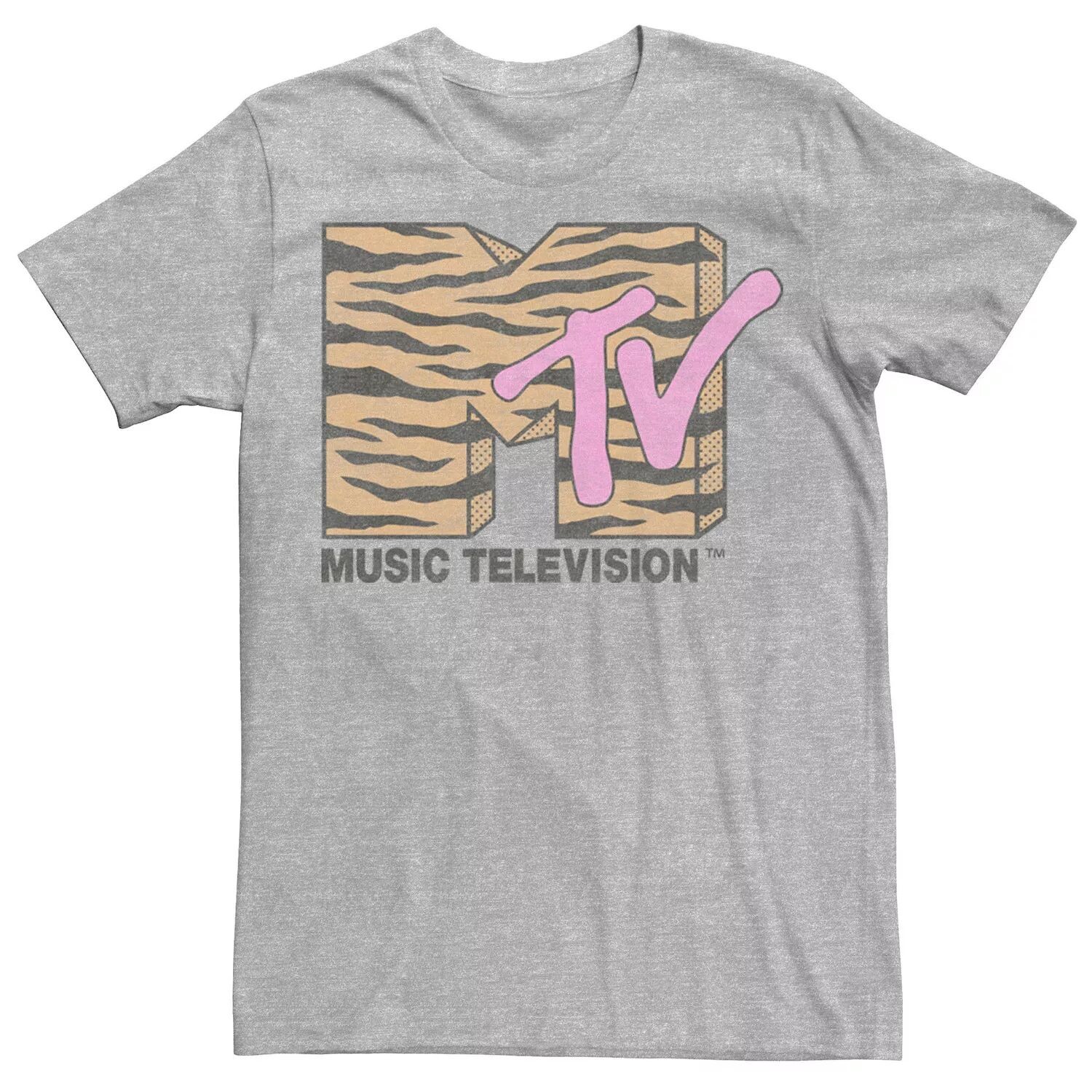 

Мужская футболка с логотипом MTV Vintage Tiger Licensed Character