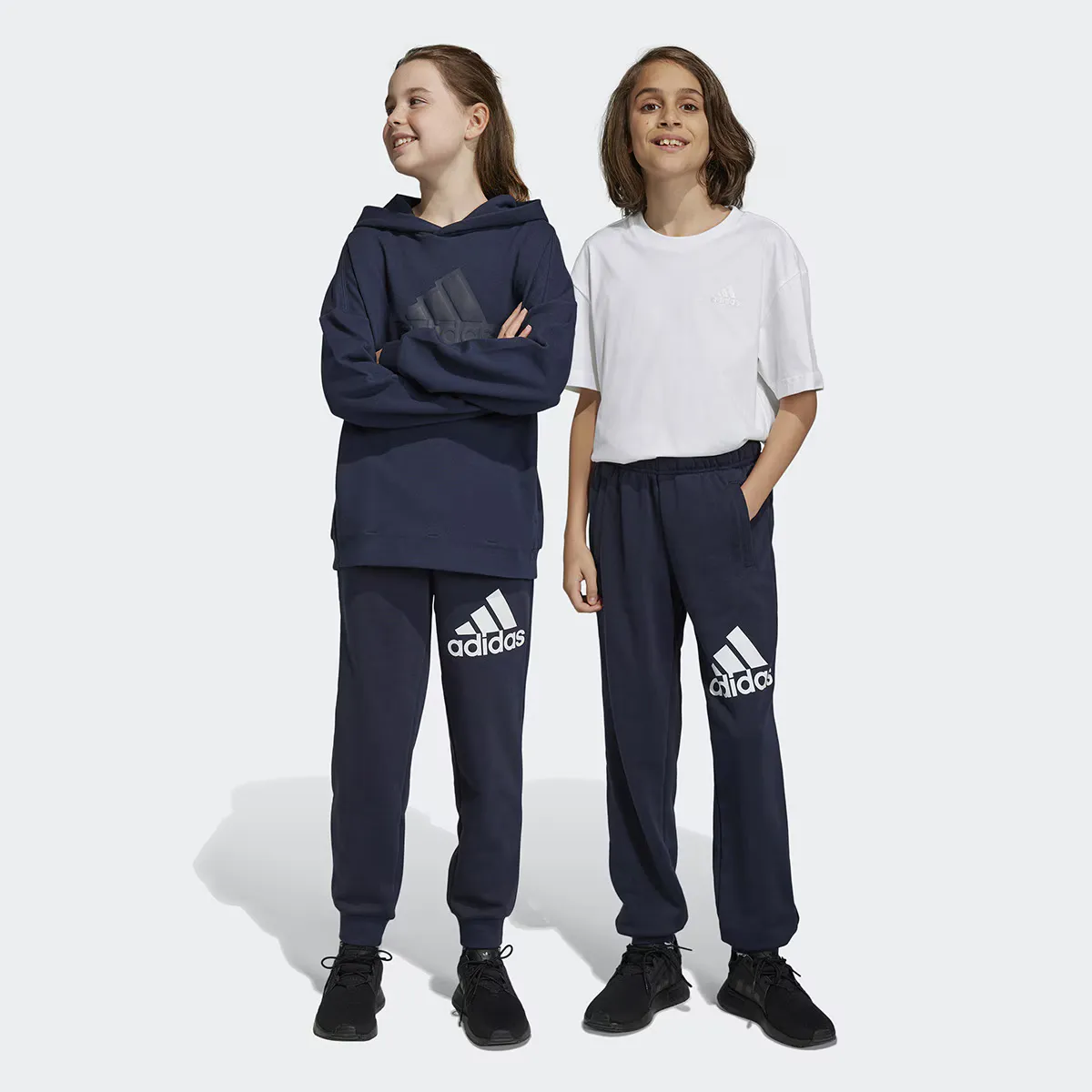 

BL детские брюки Adidas, синий/белый
